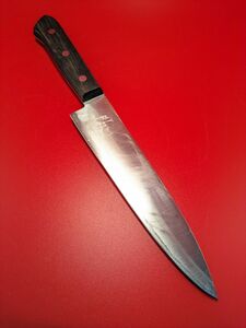 247　シェフナイフ　牛刀　約175mm　材質不明　研ぎ済み 牛刀