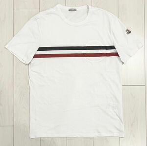 【極美品】モンクレール　大人気モデルTシャツ　ホワイト　L