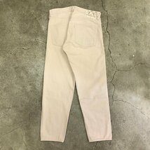 EVISU Lot2020 セルビッチ テーパードパンツ ベージュ W34 L32 エヴィス_画像2