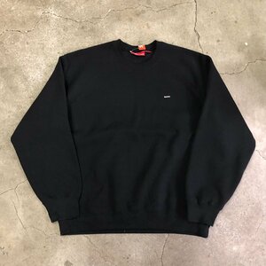 極美品 Supreme Small Box Raglan Crewneck Black L シュプリーム スモールボックス スウェット ブラック