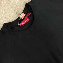 未使用品 Supreme Small Box Raglan Crewneck Black L シュプリーム スモールボックス スウェット ブラック_画像2