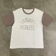 未使用品 20ss visvim JUMBO TEE S/S (C/RY) PURPLE 3_画像1