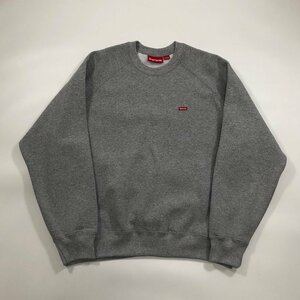 Supreme Small Box Crewneck Sweatshirt Grey M シュプリーム スモール ボックス クルーネック グレー