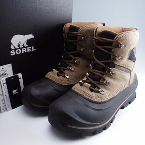 SOREL BUXTON LACE WP DELTA/BLACK US8 26cm ソレル バクストン レース スノーブーツ