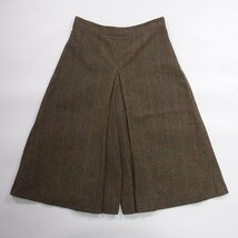 美品 Maison Margiela Brown Heavy Pleated Shorts S51MA0448 メゾンマルジェラ ガウチョパンツ_画像1