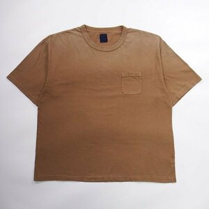 美品 23ss visvim i.c.t. AMPLUS TEE S/S DMGD BROWN 5 Indigo Camping Trailer