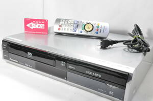 ★地デジ対応★パナソニック DMR-XP21V VHS⇔DVD⇔HDD ダビOKビデオデッキ！リモ付 ダビ動作写真有♪