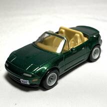 1/64 Hotwheels ★'91 MAZDA MX-5 MIATA ★ ロードスター グリーン リアルライダー RR MODERN CLASSICS ルース_画像3