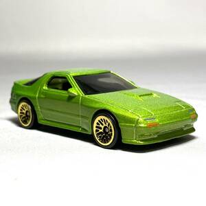 1/64 Hotwheels ★'89 MAZDA SAVANNA RX-7 FC3S ★ グリーン ルース