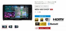 【ドライブレコーダーセット】MDV-M910HDF+DRV-EMN5700 新品 9インチフローティング カーナビ 彩速ナビ_画像4