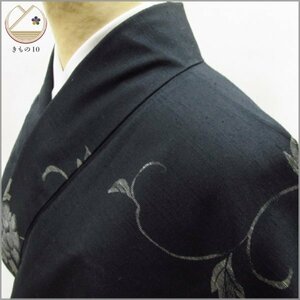 * kimono 10* 1 jpy .. kimono single . length 164cm.66cm [ including in a package possible ] **