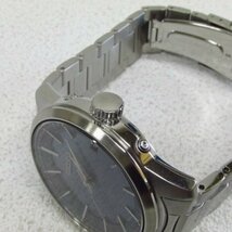 着物10 1円 SEIKO セイコー 電波ソーラー 腕時計 デイト ブルー文字盤 / シルバー メンズ 7B24-0BR0 稼働品 ブランド品 [同梱可] ☆☆☆☆_画像7