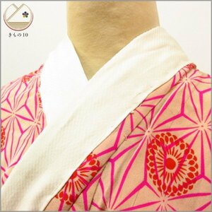 * kimono 10* 1 jpy silk length feather woven antique . length 114cm.60.5cm [ including in a package possible ] **