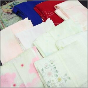 * kimono 10* 1 jpy silk kimono large amount!! summarize 10 point set have on possibility [ including in a package possible ] **