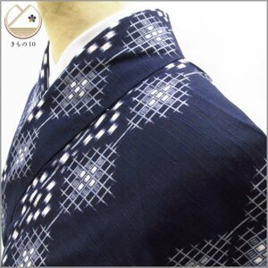 * kimono 10* 1 jpy tree cotton kimono single . length 160cm.63.5cm [ including in a package possible ] ***