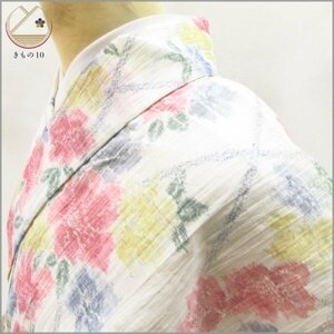 * kimono 10* 1 jpy flax kimono summer thing single . length 162cm.63cm [ including in a package possible ] ***
