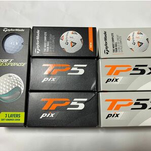 テーラーメイド TaylorMade打ち比べ15球セット　TP5pix TP5x pix SOFT RESPONSE 