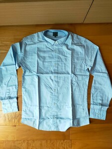ＣＫCalvinKleinカルバンクライン　長袖シャツ　　　薄水色　Ｌ　新品未使用品　送料無料