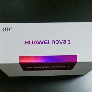 nova 2 HWV31 5インチ メモリー4GB ストレージ64GB オーロラブルー au