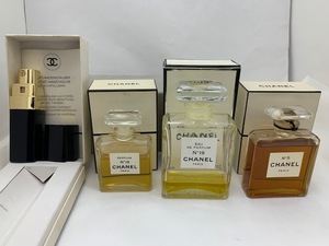 ☆1000円スタート☆　CHANEL　香水　おまとめ　4点　N゜5:7.5ml　/　N゜19:14ml　/　N゜5　/　N゜19:50ml　◆23011