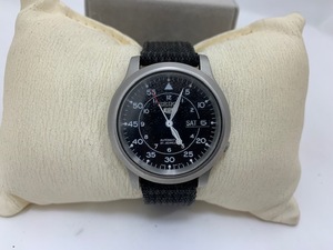 ☆1000円スタート☆ SEIKO セイコー5 メンズ自動巻腕時計 7S26-03J0 21石 裏スケ 稼動品 　◆24667