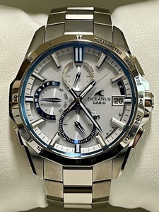 CASIO OCEANUS オシアナス OCW-S4000F-7AJF Bluetooth ソーラー電波腕時計