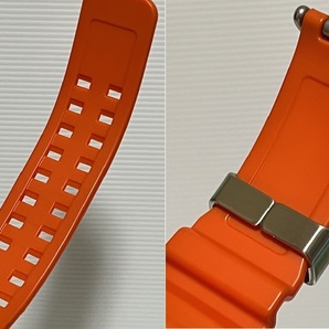 CASIO G-SHOCK GW-A1100R-4AJF スカイコックピット グラビティマスター ソーラー電波腕時計 オレンジの画像9