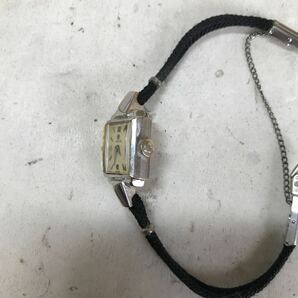 【H】【ジャンク】OMEGA オメガ 1950’ｓ 手巻 レディース 14K GOLD L&K Cal.480 ヴィンテージ アンティーク腕時計 の画像6