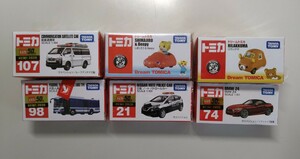 トミカ まとめて 6店 ドリームトミカ リラックマ しまじろう BMW パトカー など 未開封 中古 TOMICA タカラトミー