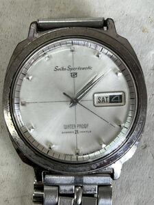 【H】【ジャンク】SEIKO Sportsmatic 5 セイコー スポーツマチック 5 6619-7950 TAO 21石 自動巻き腕時計 ビンテージ アンティーク