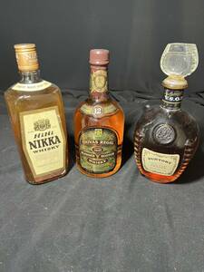 【Y】　ウイスキー 古酒 SUNTORY Whisky NIKKA BRANDY SCOTCH オールド まとめ売り