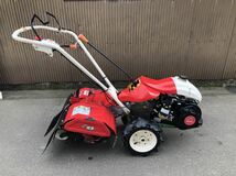 YANMAR（ヤンマー）うねたてポチ MRT650uv 6.2馬力 管理機 正転/逆転ロータリー ワイドアポロ培土器付き　実働　中古 _画像1