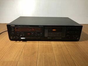 ジャンク Victor ステレオカセットデッキ KD-V6 STEREO CASSETTE DECK 通電確認済み 現状品