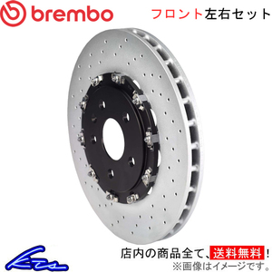 GT-R R35 ブレーキローター フロント左右セット ブレンボ フローティングディスク 09.B386.13 brembo フロントのみ GTR ディスクローター