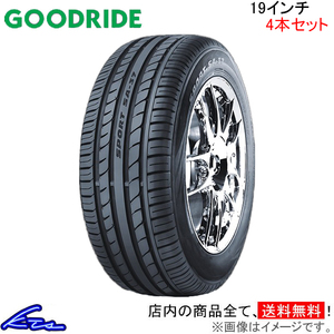 サマータイヤ 4本セット グッドライド SA37【225/40ZR19 Y】GOODRIDE 225/40R19 225/40-19 19インチ 225mm 40% 夏タイヤ 1台分 一台分