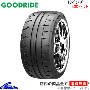 サマータイヤ 4本セット グッドライド スポーツRS【225/40ZR18 92W XL】GOODRIDE SPORT RS 225/40R18 225/40-18 18インチ 225mm 40%