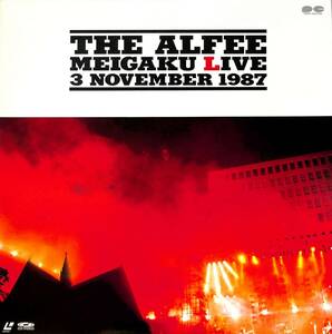 B00148943/LD/アルフィー「The Alfee Meigaku Live 3 November 1987」