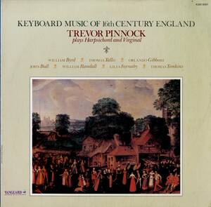 A00553653/LP/ピノック「涙のパヴァーヌ/16世紀イギリスの鍵盤音楽」