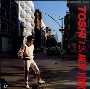 B00167493/LD/田原俊彦「Toshi 12R New York」