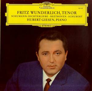 A00581544/LP/Fritz Wunderlich/Hubert Giesen「Lieder Von Beethoven Schubert Und Schumann」