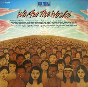 A00569991/12インチ/USA FOR AFRICA (マイケル・ジャクソン)「We Are the World (Special Long Version)(1985年・12AP-3021・QUINCY JONE