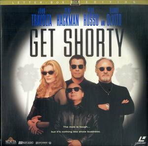 B00167861/LD/ジョン・トラボルタ/ジーン・ハックマン「Get Shorty [Letter-Box Edition] 1995 ゲット・ショーティ (1996年・ML-105493)