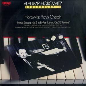 A00570995/LP/ウラディミール・ホロヴィッツ「ショパン：ピアノ・ソナタ第2番 変ロ長調作品35 葬送」