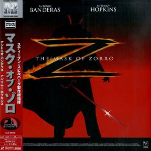 B00180680/LD2枚組/アントニオ・バンデラス「マスク・オブ・ゾロ The Mask of Zorro (Widescreen) (1999年・LLD-26102)」