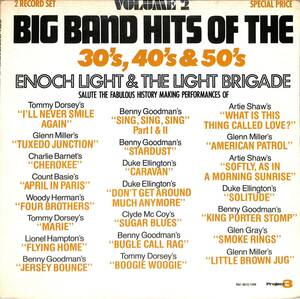 A00550507/LP2枚組/Enoch Light & The Light Brigade「Volume 2: Big Band Hits Of The 30s 40s & 50s」
