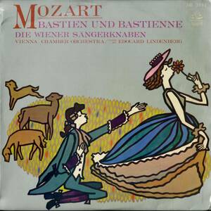 A00582847/LP/エドゥアール・リンデンバーク「モーツァルト：歌劇「バスティアンとバスティエンヌ」全曲」