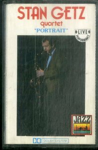 F00025194/カセット/スタン・ゲッツ・カルテット「Portrait (1985年・LSC-14-067・コンテンポラリーJAZZ・フュージョン)」