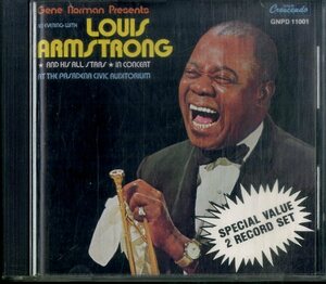 D00157107/CD/ルイ・アームストロング「An Evening With Louis Armstrong And His All Stars In Concert At The Pasadena Civic Auditori