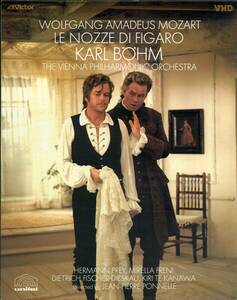 H00014647/VHD2枚組/カール・ベーム「モーツァルト/歌劇「フィガロの結婚」全曲」