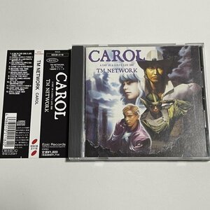 CD TM NETWORK『CAROL -A DAY IN A GIRL'S LIFE 1991-』2000年再発盤 帯つき ESCB-2118